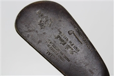T. Stewart Francis Ouimet/Robert T Jones Pete Conte Gulph Mills Hickory 2 Iron w/ Shaft Stamp
