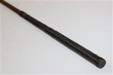 T. Stewart Francis Ouimet/Robert T Jones Pete Conte Gulph Mills Hickory 2 Iron w/ Shaft Stamp