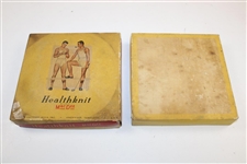 Circa 1940's Healthkit Macdee Golfer Themed Underwear Box