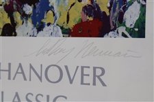 Leroy Neiman Signed Westchester Classic Golf Print Framed JSA ALOA