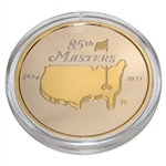2021 Masters Tournament Ltd Ed #006/350 Commemorative 1oz .999 Fine Silver Coin