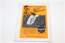 1941 Henry Hurst Invitation Golf Tournament Program Torresdale-Frankford C.C.