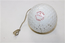 Vintage Don Duncan 300 Golf Ball Shaped Return Top Yoyo