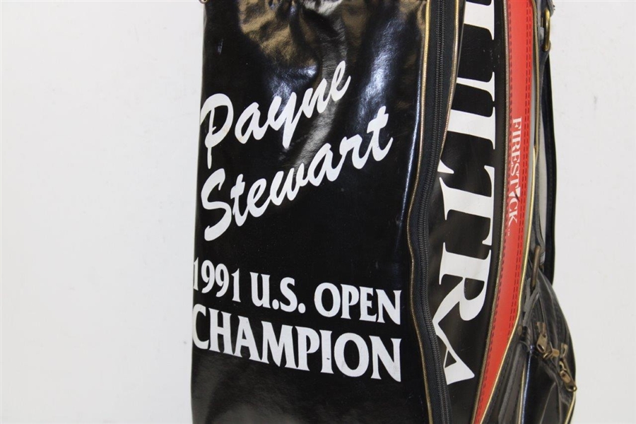 Payne Stewart Wilson Staff Firestick Full Size Golf Bag w/'1991 US Open Champion'