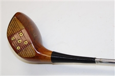 Game Used Bob Ford MacGregor Tourney “Tommy Armour” Persimmon 3 Wood