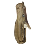 Bob Ford's Son’s Mckennon Leather Carry Bag W/ National Golf Links Bag Tag