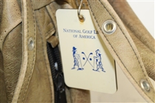 Bob Ford's Son’s Mckennon Leather Carry Bag W/ National Golf Links Bag Tag
