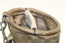 Bob Ford's Son’s Mckennon Leather Carry Bag W/ National Golf Links Bag Tag