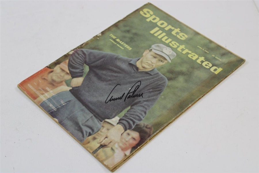 Arnold Palmer Signed 1962 Sports Illustrated Magazine - April 2nd JSA ALOA