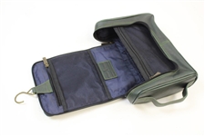 Masters Tournament Dark Green Leather Links Kings Overnight Bag