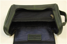 Masters Tournament Dark Green Leather Links Kings Overnight Bag