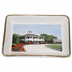 Augusta National Golf Club Hand Colored Clubhouse Porcelain Dish
