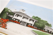 Augusta National Golf Club Hand Colored Clubhouse Porcelain Dish