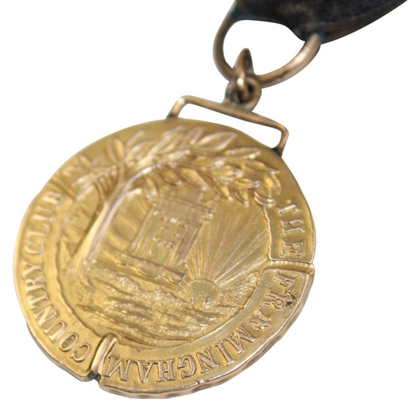 Framingham Country Club 1920 Burke Trophy Medal