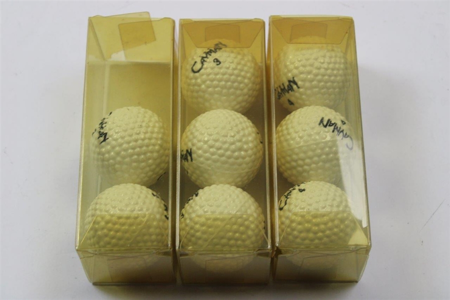 Box of 8 Cayman Golf Balls
