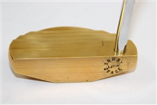 JC Snead 1995 Royal Caribbean Winner Bobby Grace Gold Plated Putter