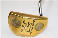 JC Snead 1995 Royal Caribbean Winner Bobby Grace Gold Plated Putter