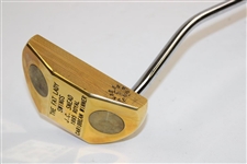 JC Snead 1995 Royal Caribbean Winner Bobby Grace Gold Plated Putter