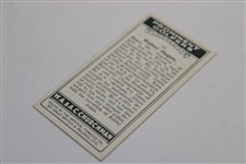1931 Walter Hagen W.A. & A.C. Churchman Cigarettes No. 20 Prominent Golfers Card