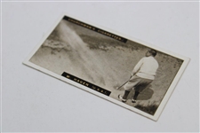 1927 Walter Hagen W.A. & A.C. Churchman Cigarettes No.14 Famous Golfers Card
