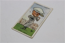 1931 Bobby Jones W.A. & A.C. Churchman Cigarettes No. 25 Prominent Golfers Card