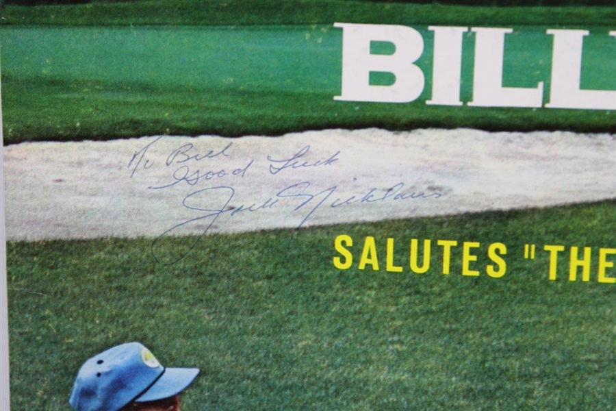 Jack Nicklaus Signed The Big Swingers Billy Maxted 1963 Record JSA ALOA