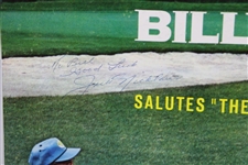 Jack Nicklaus Signed The Big Swingers Billy Maxted 1963 Record JSA ALOA