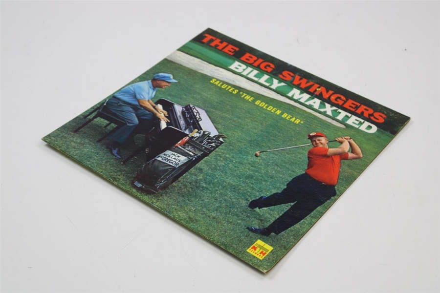 Jack Nicklaus Signed The Big Swingers Billy Maxted 1963 Record JSA ALOA