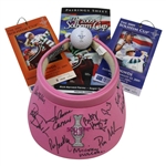 Large Grouping of 2009 Solheim Cup Items - Signed Visor, Program, Ball, Tickets & other