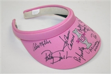 Large Grouping of 2009 Solheim Cup Items - Signed Visor, Program, Ball, Tickets & other