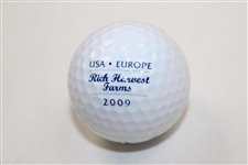 Large Grouping of 2009 Solheim Cup Items - Signed Visor, Program, Ball, Tickets & other