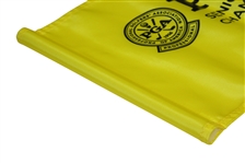 Bill Britton Signed Senior National Championship Used Flag JSA ALOA
