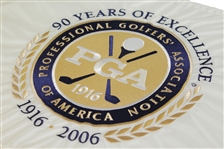 PGA of America 90th Anniversary Embroidered Flag - 1916 to 2006