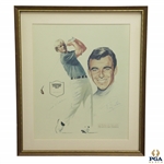 1971 National Golf Day Print Featuring Jack Nicklaus and Tony Jacklin