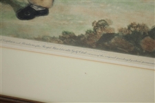 Royal Blackheath Golf Club Golfers Engraving by J. Chamberlain - Dedicated to Blackheath