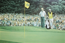 Bob Tway Signed PGA Championship Sudden Victory Artist's Proof Signed By Artist Daniel Moore JSA ALOA