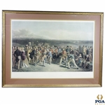 The Golfers Engraving Print - Matches Played Over St. Andrews