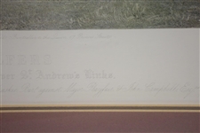 The Golfers Engraving Print - Matches Played Over St. Andrews