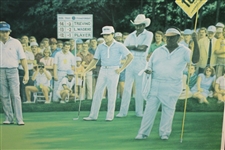 Lee Trevino Signed Ltd Ed 1984 Turning Point PGA Championship Lithograph #153/1984 JSA ALOA