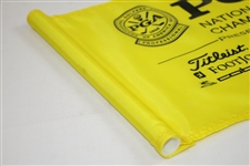 Mike Small Signed PGA Professional National Championship Yellow Flag JSA ALOA