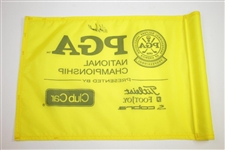 Mike Small Signed PGA Professional National Championship Yellow Flag JSA ALOA