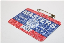 1976 Masters Tournament SERIES Badge #10497 - Ray Floyd Winner