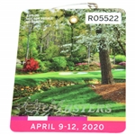 2020 Masters Tournament SERIES Badge #R05522 - Dustin Johnson Winner