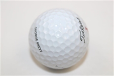 George Brett Signed Personal Kansas City Royals 'George Brett' Logo Golf Ball JSA ALOA
