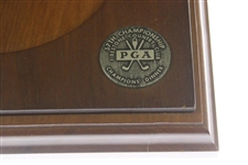 1975 PGA Champions Dinner at Firestone CC Gift - Ice Bucket on Plinth - Jack Nicklaus Win