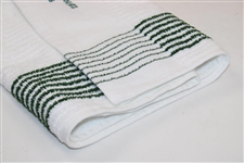 Augusta National Golf Club Members White with Green Towel