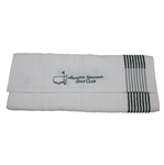 Augusta National Golf Club Members White with Green Towel