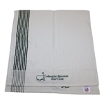 Augusta National Golf Club Members White with Green Towel