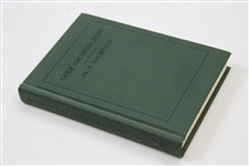 Golf Architecture' Book by Dr. A Mackenzie - 1987