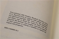 Golf Architecture' Book by Dr. A Mackenzie - 1987